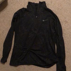 Nike pro fleece jacket